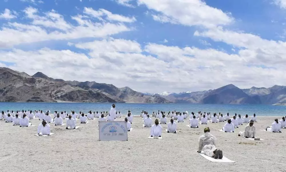 Yoga at 18,000ft: ITBP men’s fervour on icy peaks