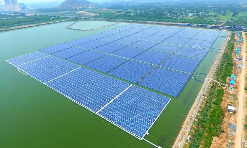 Simhadri Commissioned 1st 10MW Floating Solar Project , which is the single largest installation in India as on date and which is also considered to be an engineering marvel with unique Anchoring and Mooring techniques.