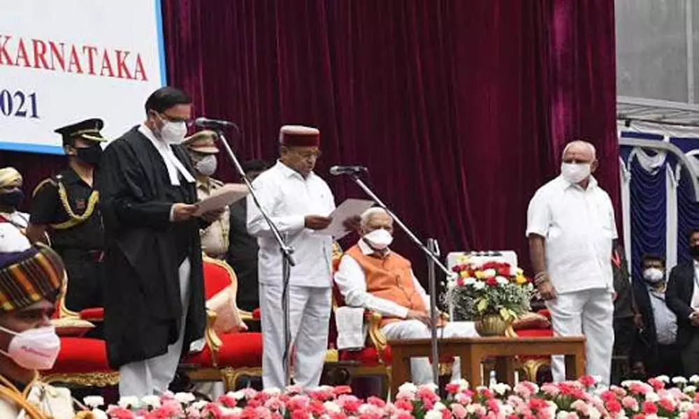 Thaawarchand Gehlot takes oath as 19th Governor of K’taka