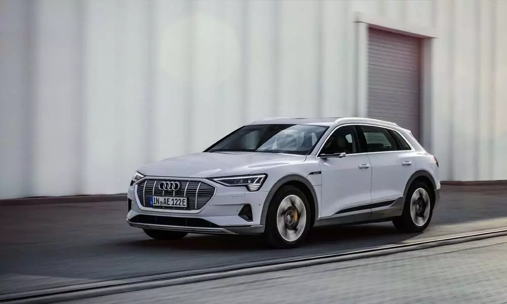 Audi rides in 3 electric SUVs under e-tron range