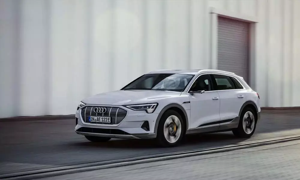 Audi rides in 3 electric SUVs under e-tron range