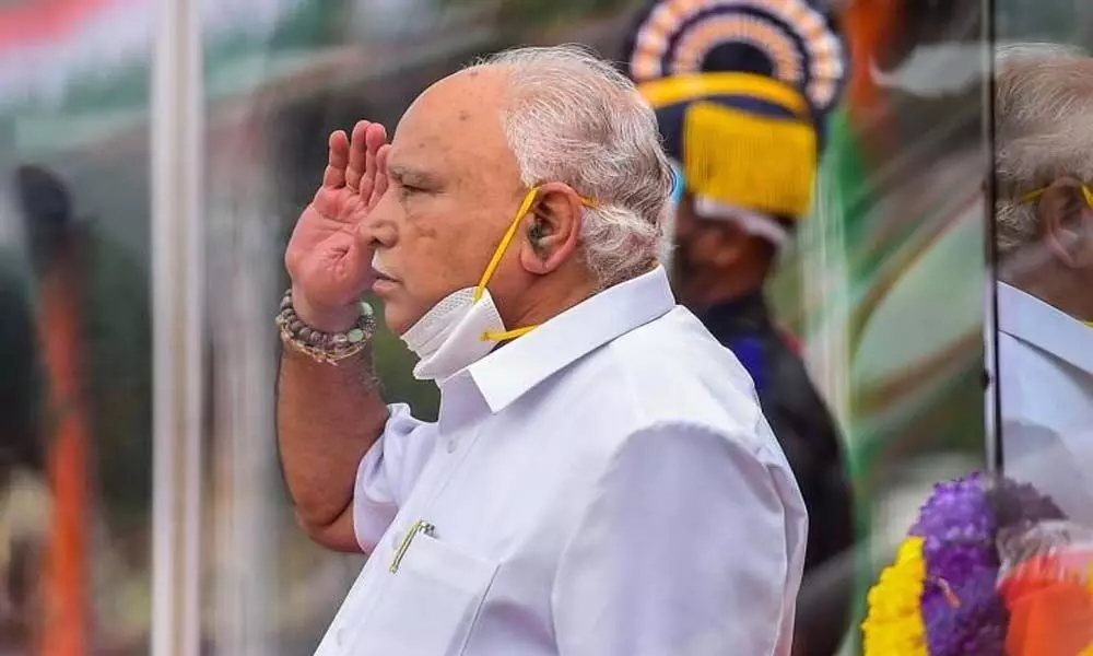 Yediyurappa bids adieu to CM post