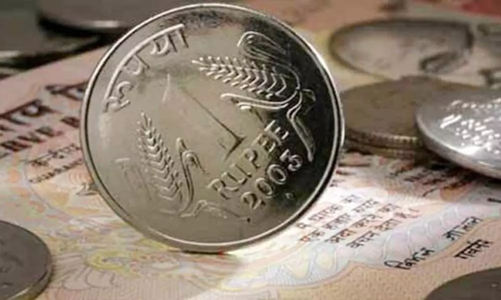 Rupee slips 5 paise to 74.47/USD