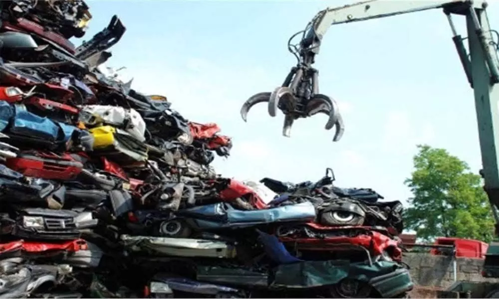 Vehicle scrappage policy to boost metal recycling biz