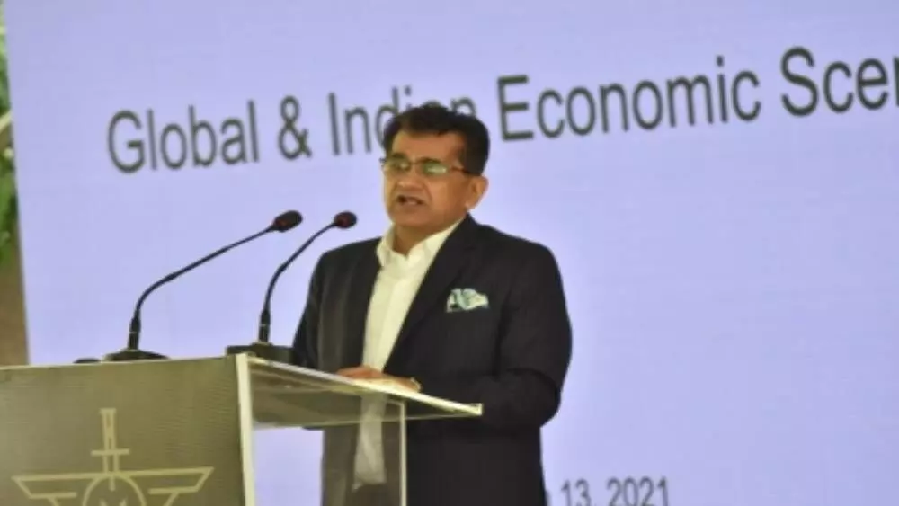 Twin crises of Covid, climate change offer opportunities: Amitabh Kant