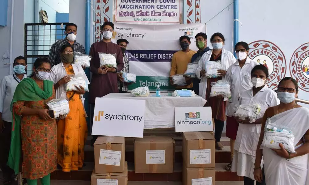 Synchrony, Nirmaan to donate kits