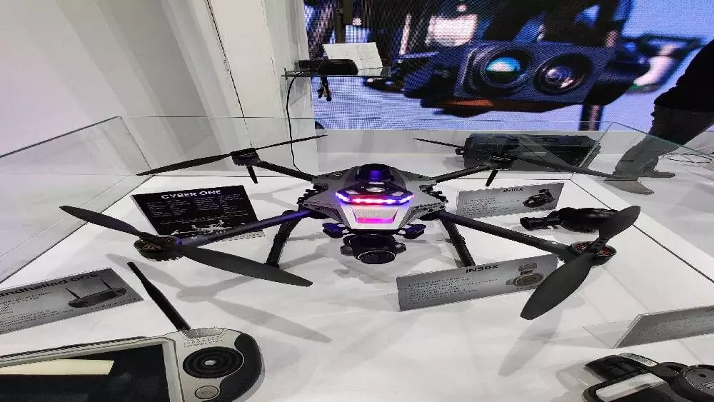 Indo Wings launches ‘Cyber One’ advanced drone Indo Wings launches ‘Cyber One’ advanced drone