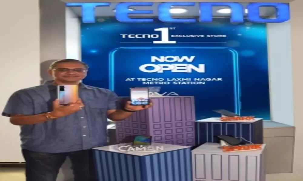 TECNO unveils its 1st exclusive retail outlet in New Delhi