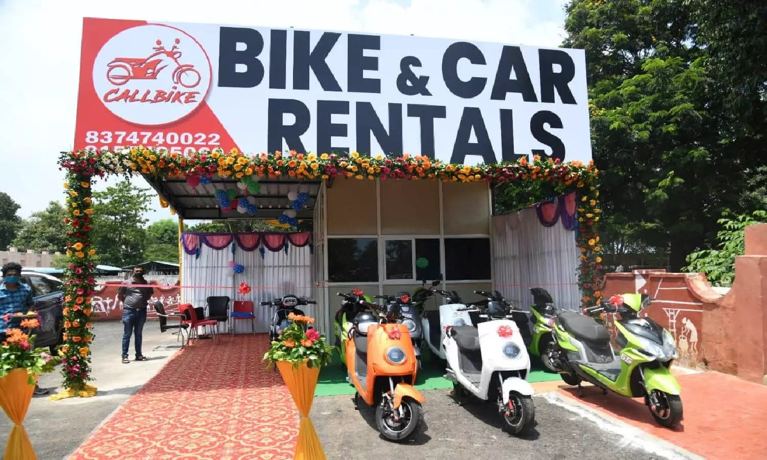 E-bikes, cars now available at Vizag Railway Station