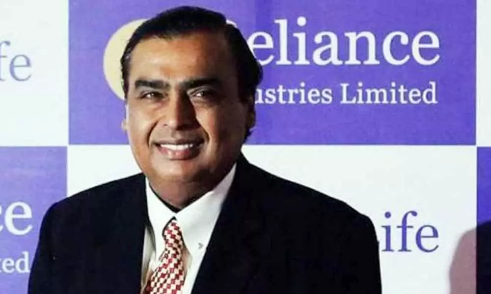Reliance stock hogs limelight