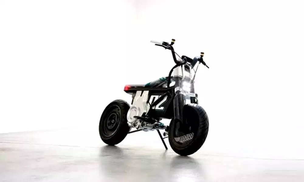 BMW unveils mini electric bike