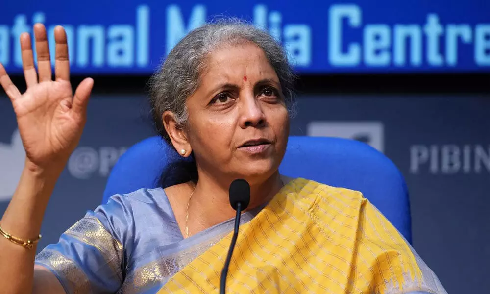 Finance Minister Nirmala Sitharaman