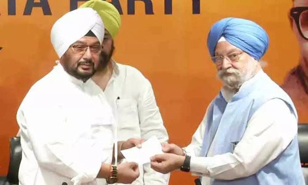 Ex-Prez Giani Zail Singh’s grandson joins BJP