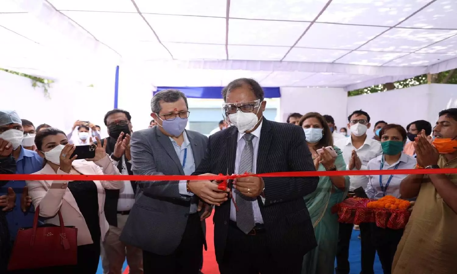 DTDC, Narayana Health launches O2 plant in Jaipur