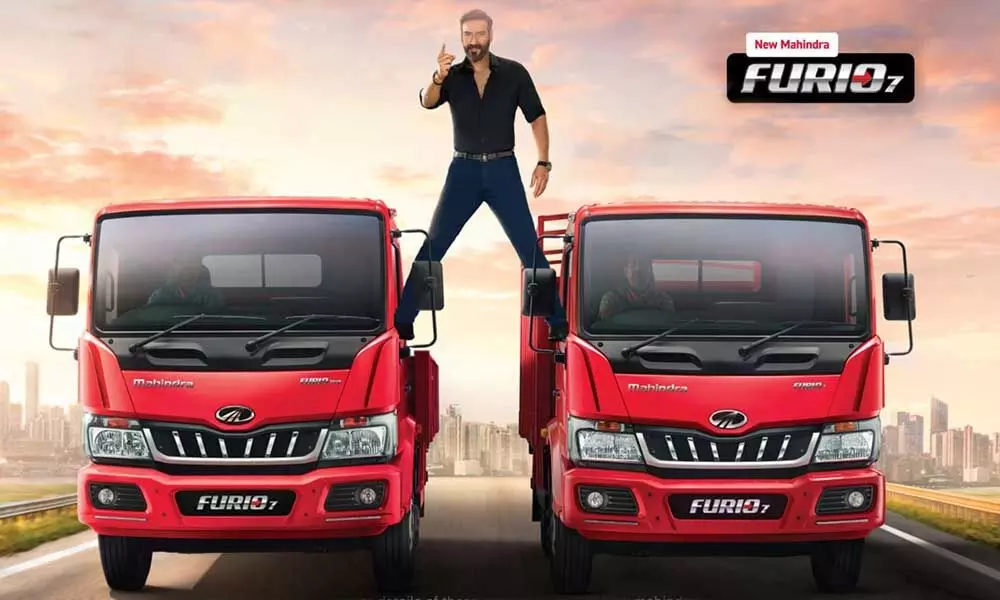 Mahindra rolls out Furio 7 light commercial truck Mahindra rolls out Furio 7 light commercial truck