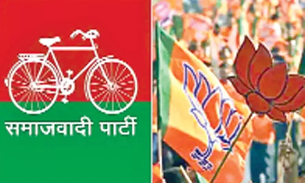 BJP, SP make snide remarks about each other’s poll symbols