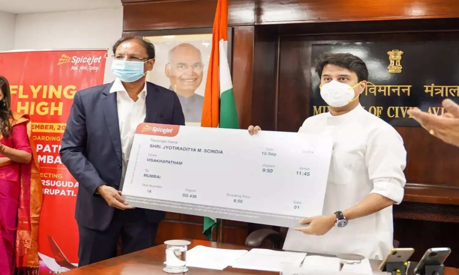 SpiceJet launches direct flight to Mumbai from Vizag