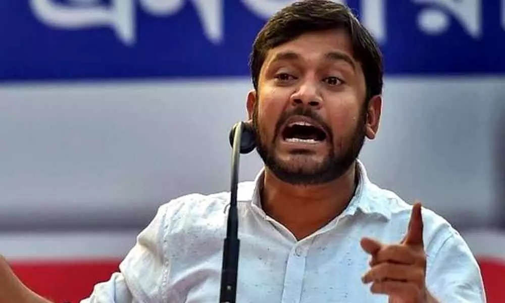 Former JNU students union president Kanhaiya Kumar