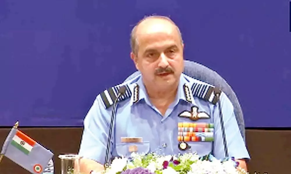 IAF chief shrugs off Chinese air force at LAC