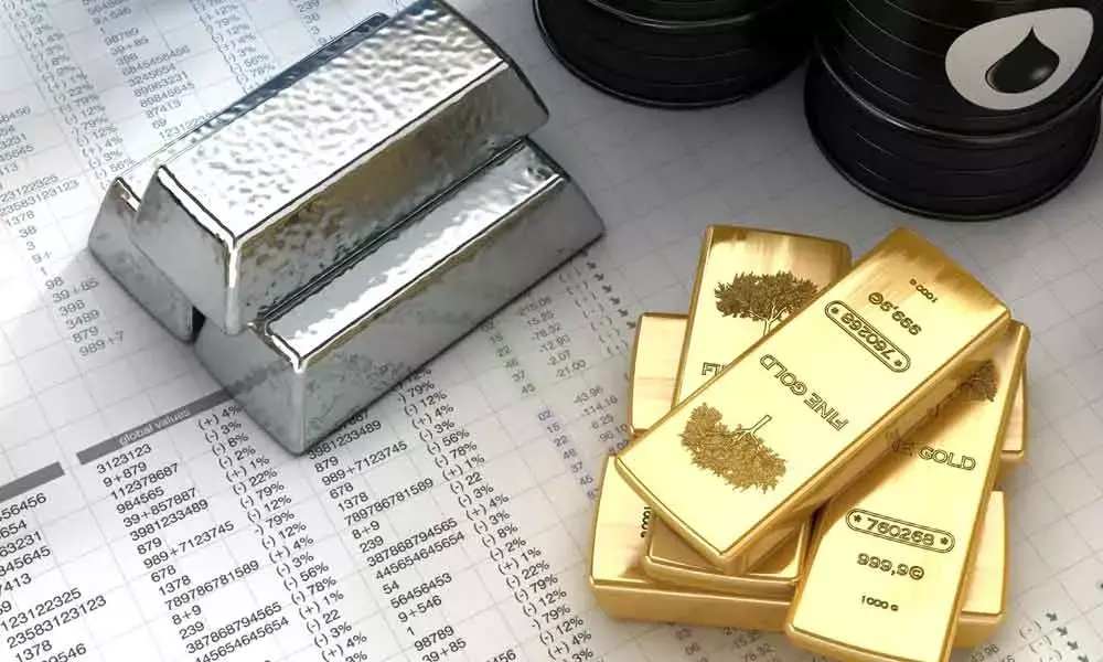 Gold, silver recover as bond yields ease