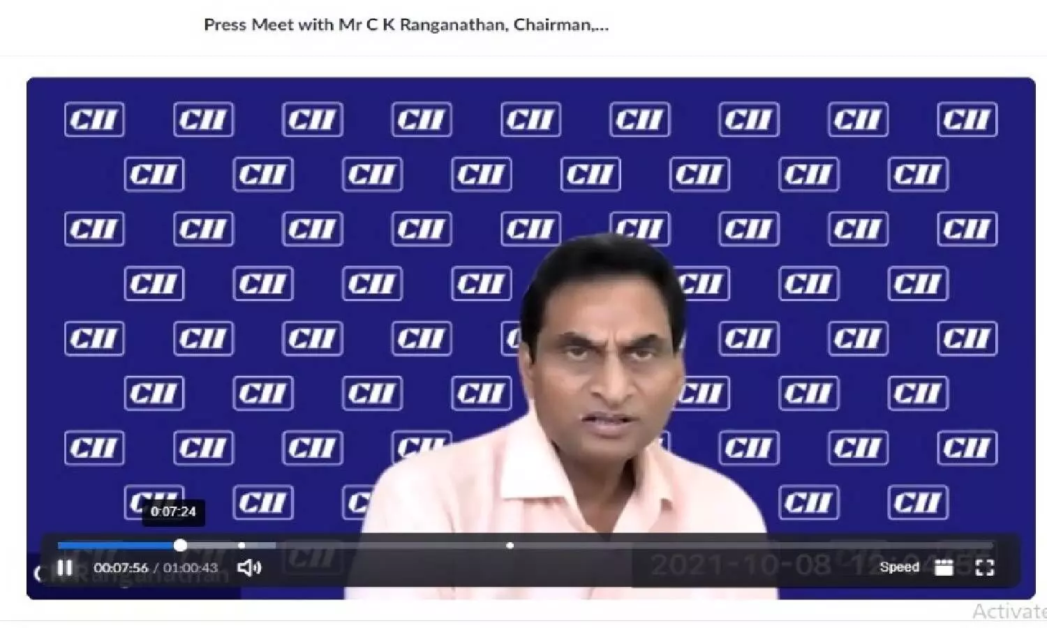 CII bats for setting up of sector-wise task forces to speed up growth CII bats for setting up of sector-wise task forces to speed up growth