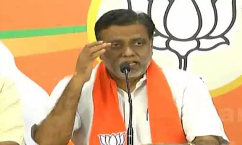 Bharatiya Janata Party (BJP) leader NV Subhash