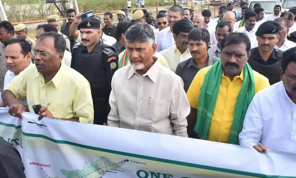 Many TDP leaders arrested in Andhra during protests