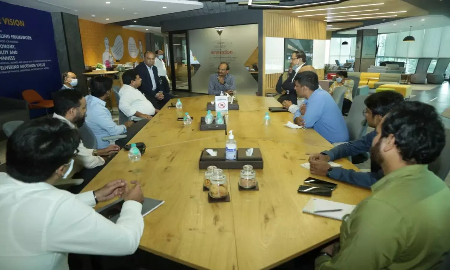 Govt team from MP visits GMR Hyderabad Aerocity