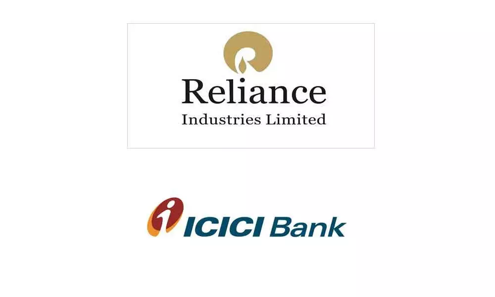 RIL, ICICI Bank shares hog limelight