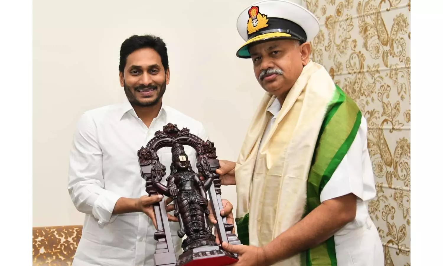 ENC Chief invites Jagan to Navy Day fete in Vizag