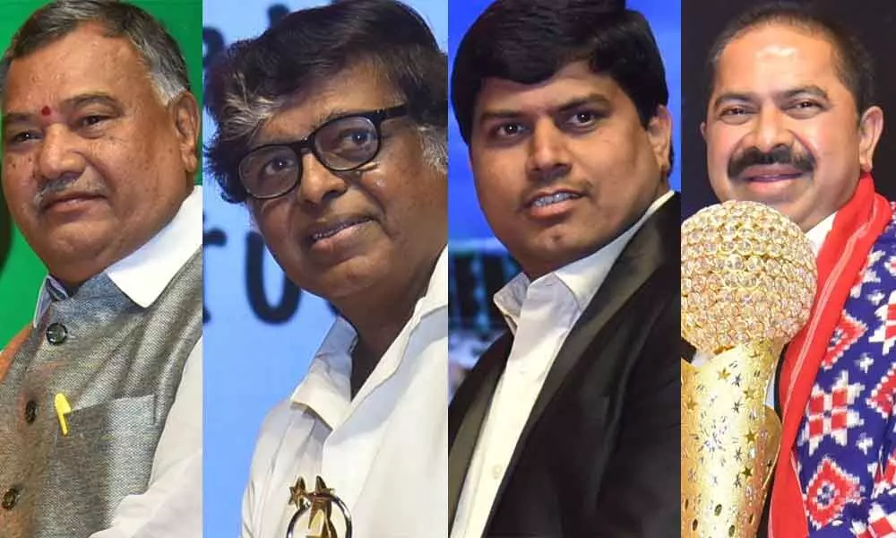 T Anjaiah, Parijatha Homes; K Ravinder Reddy, Janapriya; Shaik Akbar, Googee Properties ; B Laskhmi Narayna, Sahiti Group