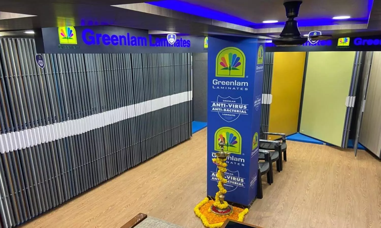Greenlam unveils display center in Kurnool