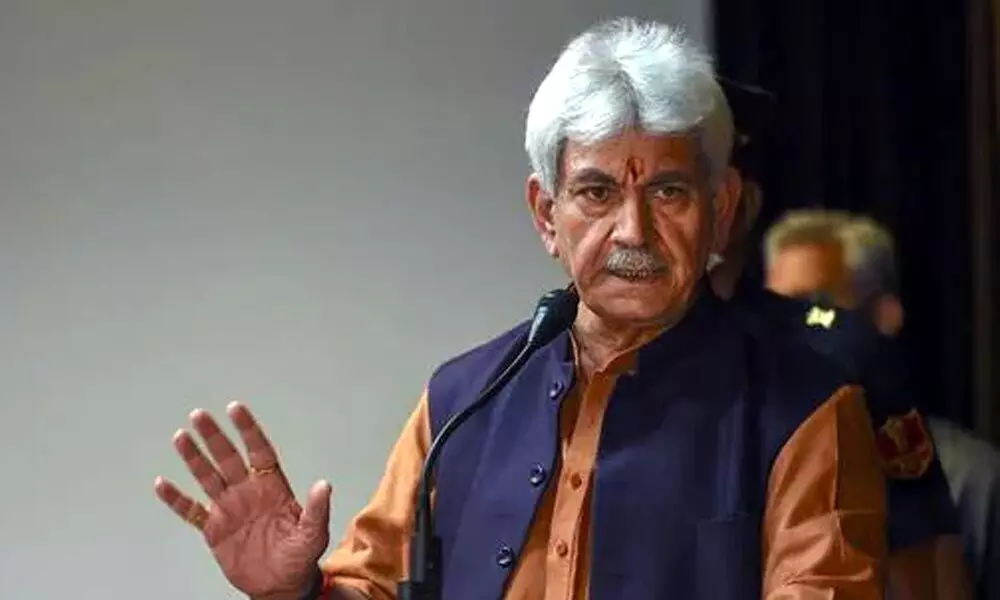 J&K Lieutenant Governor Manoj Sinha