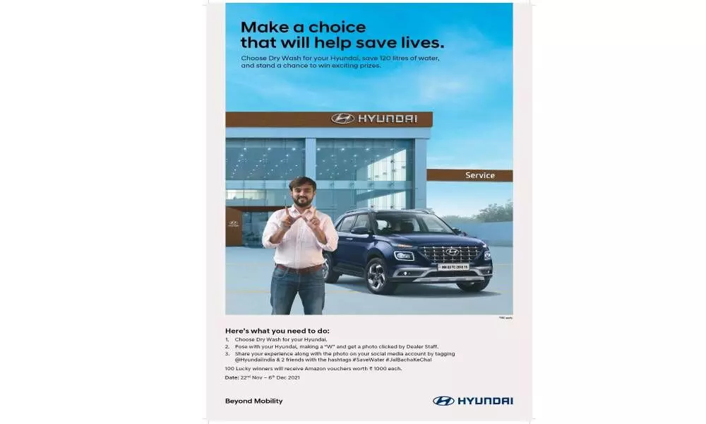 Heading Hyundai ‘Save Water Challenge’ for customers
