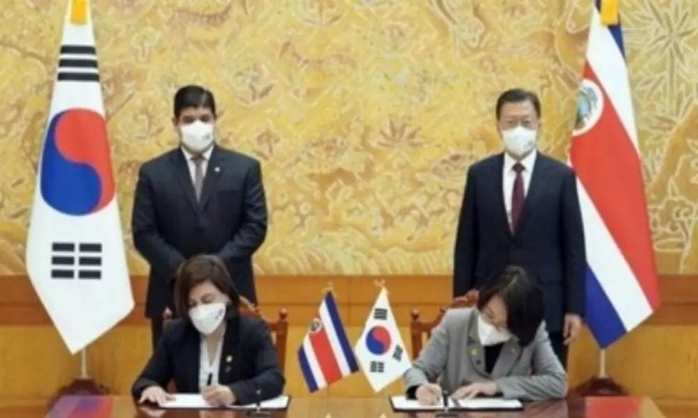 S.Korea, Costa Rica vow to boost trade, investment