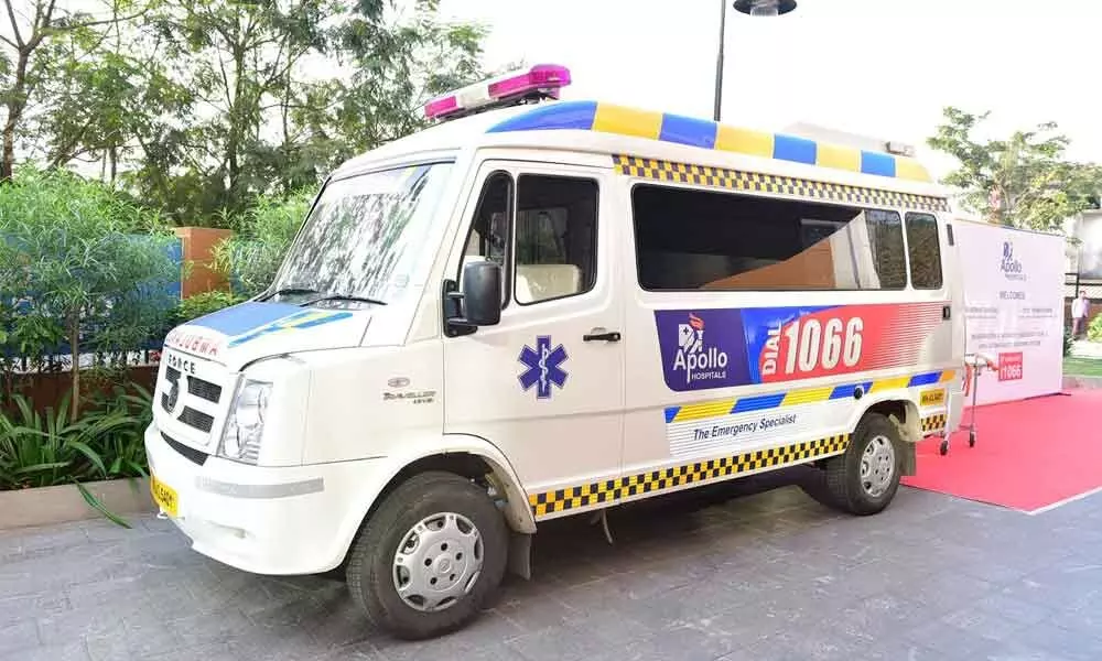 Apollo offers free ambulance in emergencies