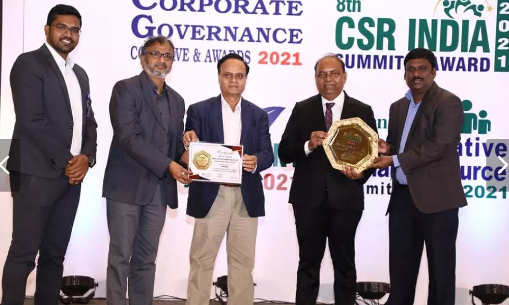 Skill Development Institute gets CSR India Award