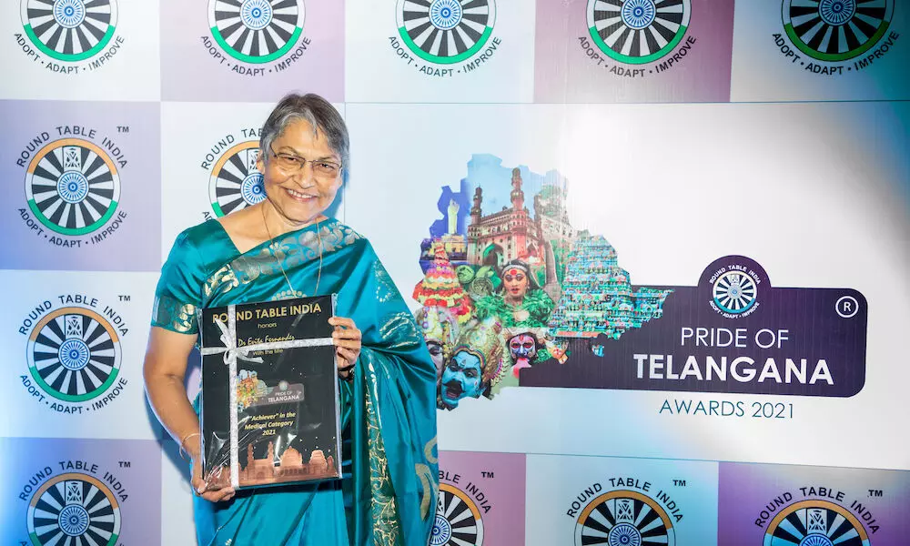 Evita Fernandez bags Pride of Telangana Award