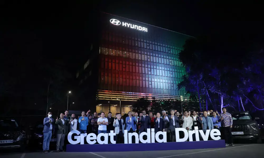 Hyundai flags off ‘Great India Drive’ 5th edition