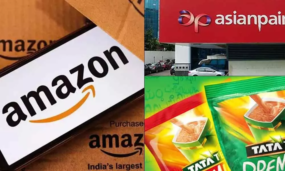 Indias most purposeful brands - Amazon, Asian Paints, Tata Tea