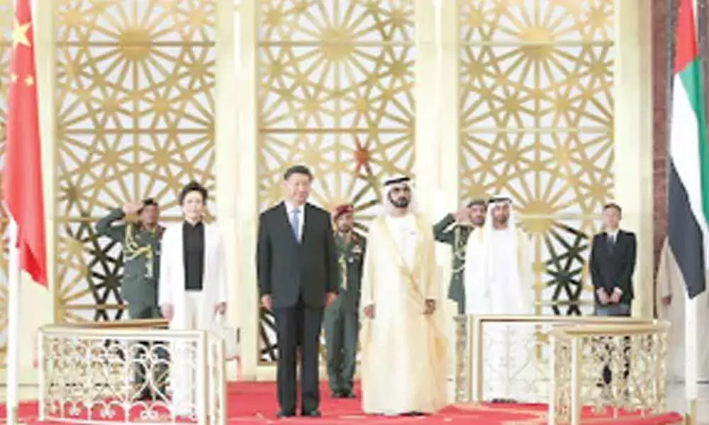 How active is China globally?