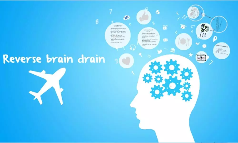 Is India on flip side of brain drain?