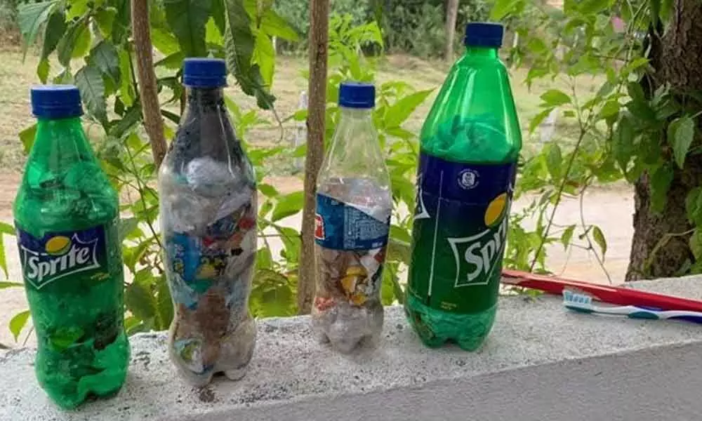 A small step to contain plastic pollution