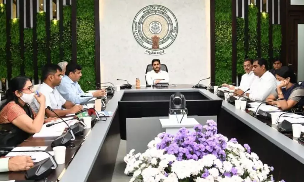 YS Jagan Mohan Reddy reviews housing scheme for poor