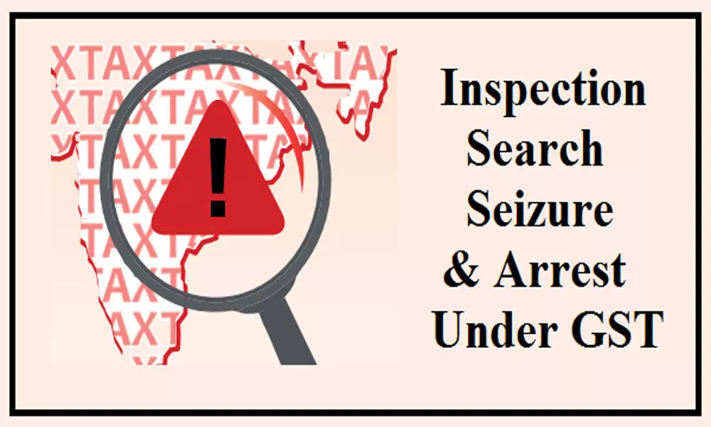 Search, seizure & arrest to protect interest of genuine taxpayers