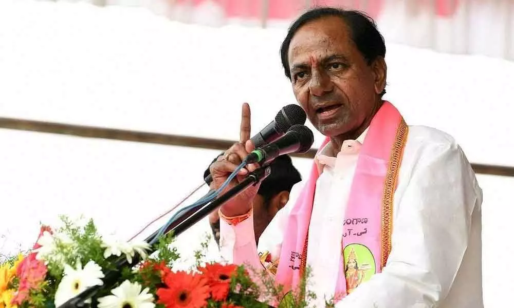 Telangana Chief Minister K Chandrasekhar Rao