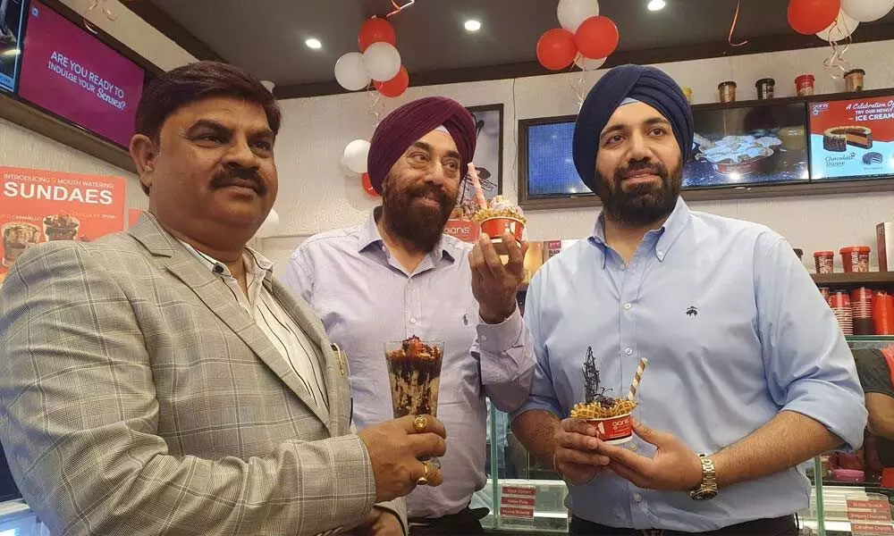 Giani’s opens 1st dessert outlet in Hyderabad Giani’s opens 1st dessert outlet in Hyderabad