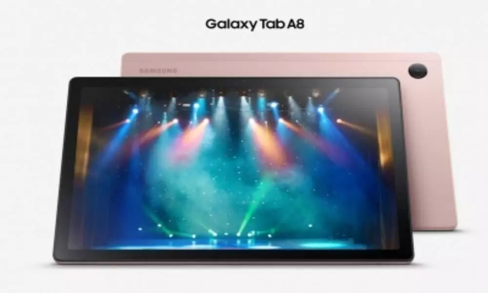 Samsung Galaxy Tab A8 teased on Amazon India