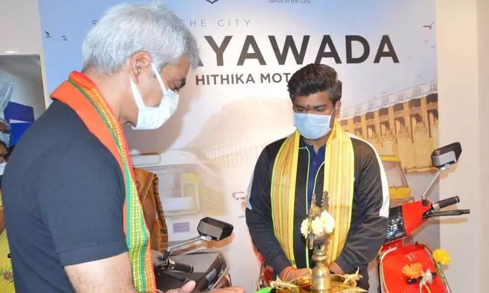 BGAUSS opens new EV showroom in Vijayawada