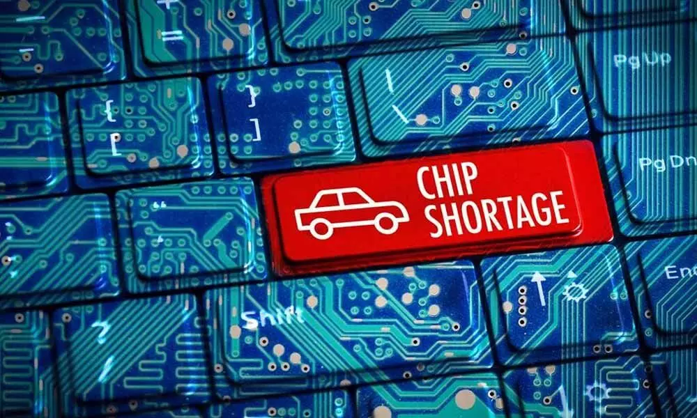 Global chip crunch hits semiconductor stocks